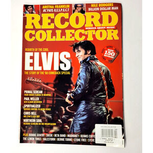 Record Collector Magazine Elvis 68 Comeback Special UK Print Aretha Franklin